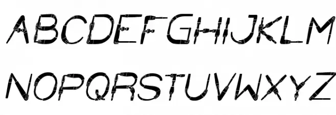 COPPER Italic 字体 大写