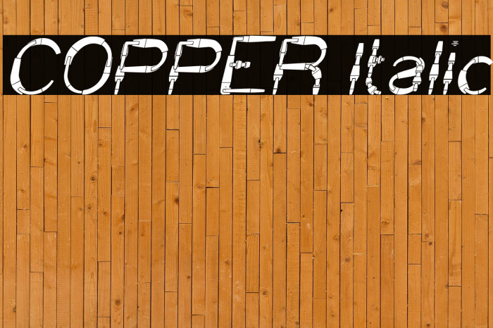 COPPER Italic Example 3
