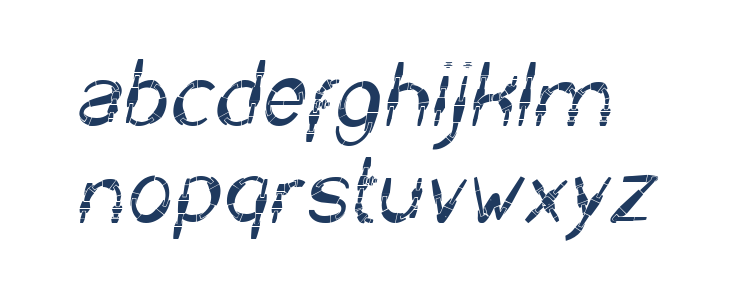 COPPER Italic Lowercase