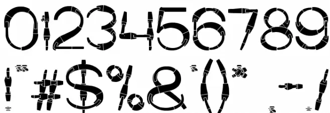 COPPER Font OTHER CHARS