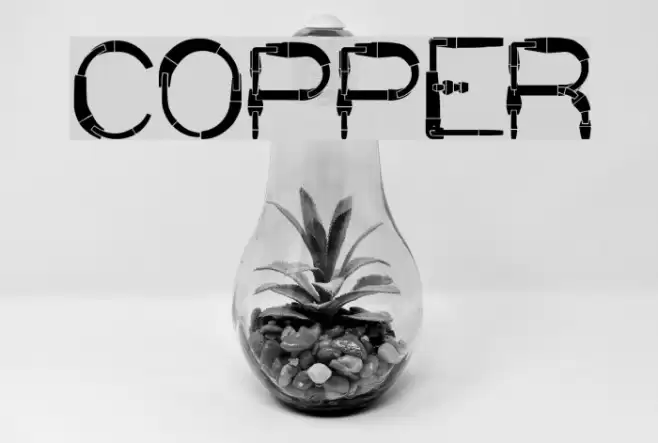 COPPER Font examples