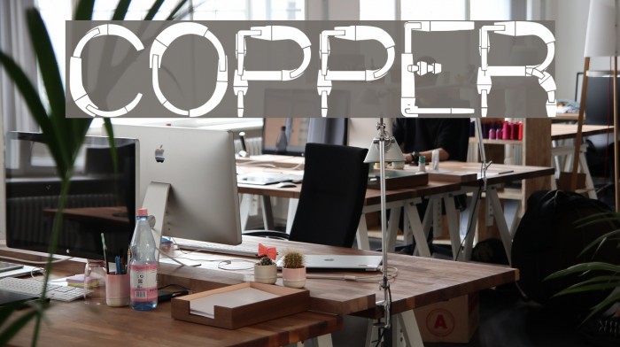 COPPER Font examples
