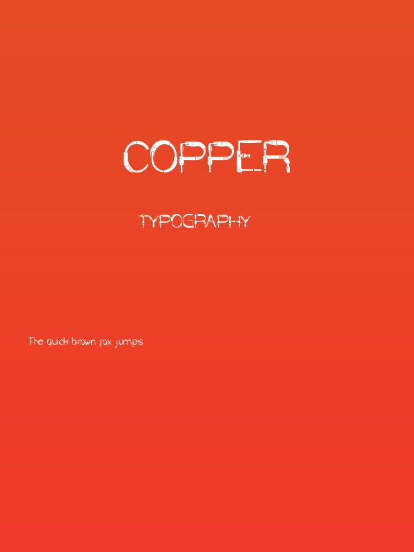 COPPER Poster