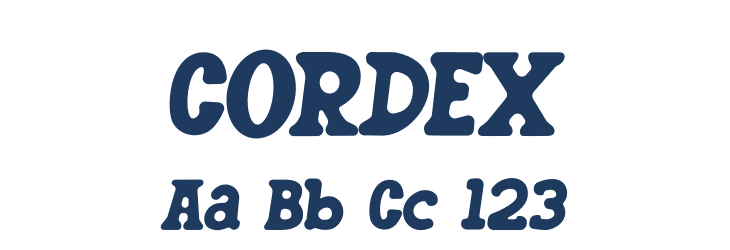 CORDEX Font Preview