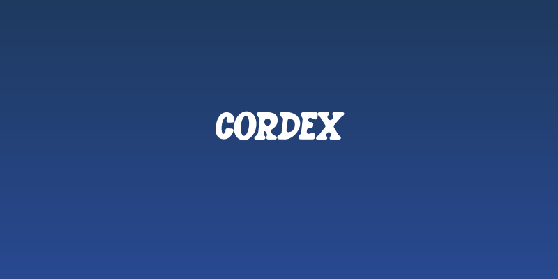 CORDEX Social Header