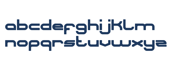 CORELDRAW Bold Lowercase