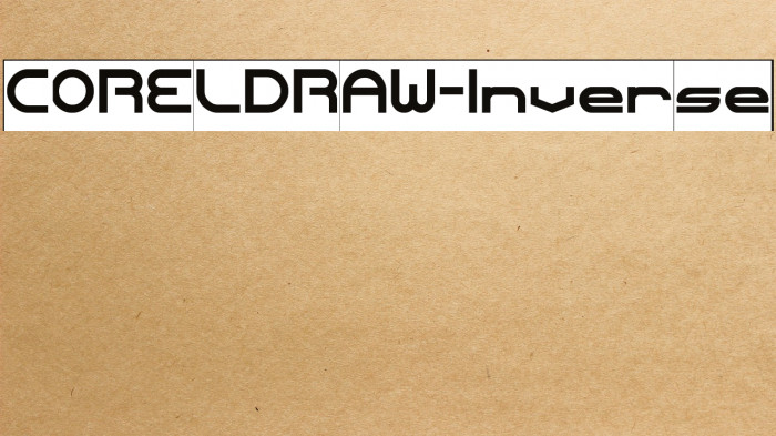 CORELDRAW-Inverse Example 1