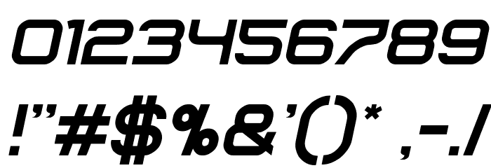 CORELDRAW Italic Font OTHER CHARS
