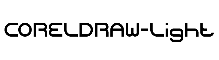CORELDRAW-Light  Descarca Fonturi Gratis