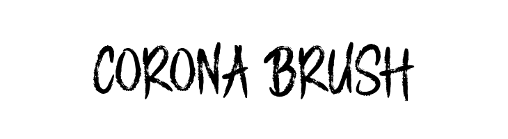 CORONA BRUSH  नि: शुल्क फ़ॉन्ट्स डाउनलोड