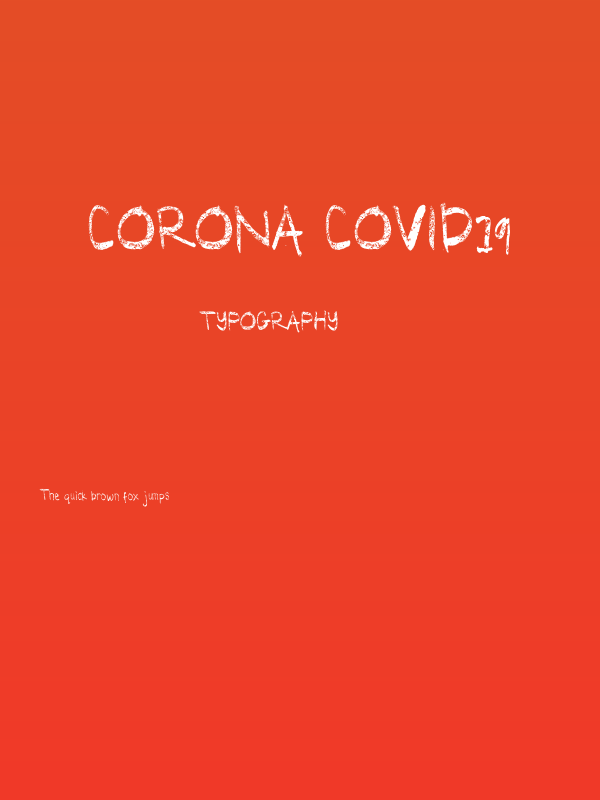 CORONA COVID19 Poster
