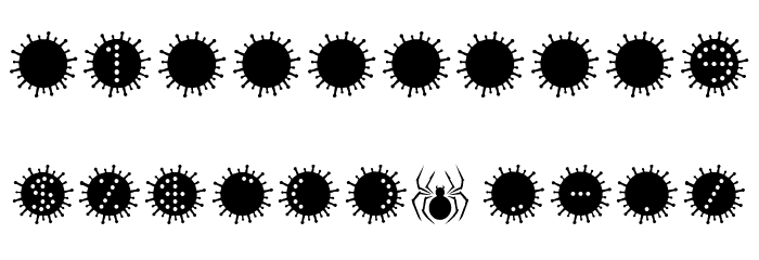 CORONAVIRUS Font OTHER CHARS