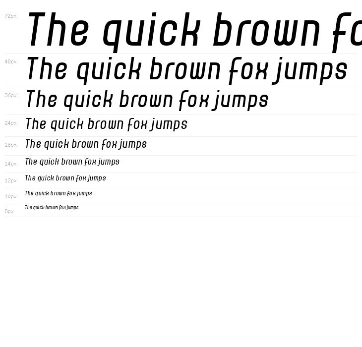 CORRALINE ITALIC Waterfall