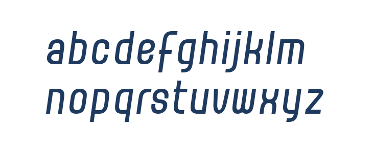 CORRALINE ITALIC Lowercase