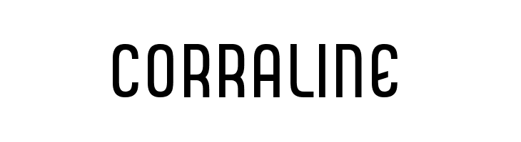 CORRALINE  Descarca Fonturi Gratis