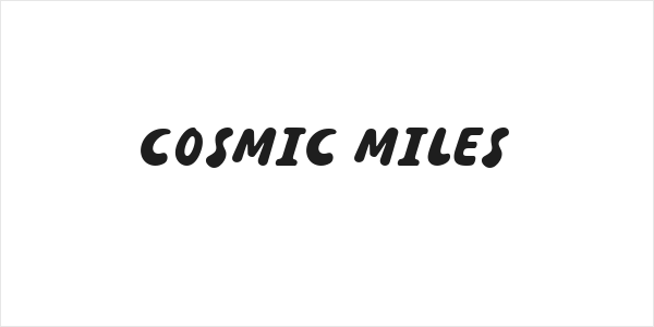 COSMIC MILES Logo