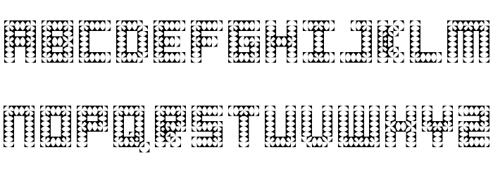 COSMO Regular Font LOWERCASE