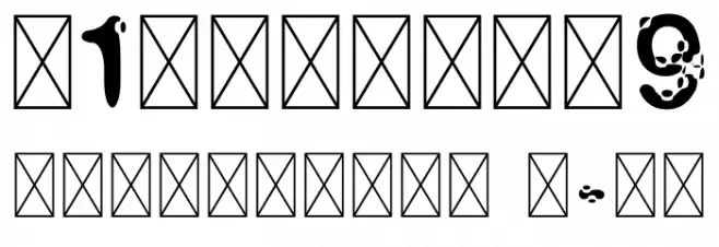 COVID-SY-FREE Font OTHER CHARS