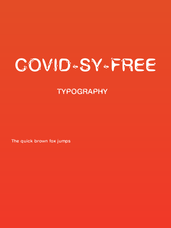 COVID-SY-FREE Poster