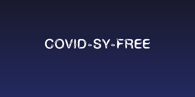 COVID-SY-FREE Social Header