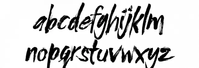 COZYBRUSH_Demo 字体 小写