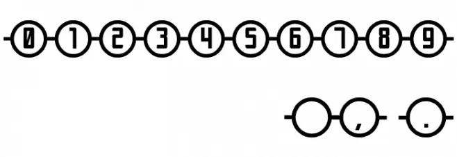 CoNcAdEnAdo St Font OTHER CHARS