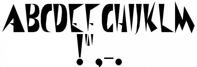 CoNfEsSiOnS oF a sInNeR Regular Font OTHER CHARS