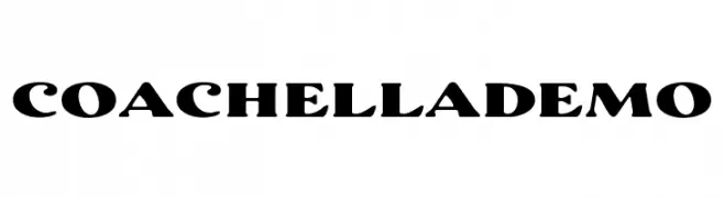 Coachella DEMO  تنزيل الخطوط