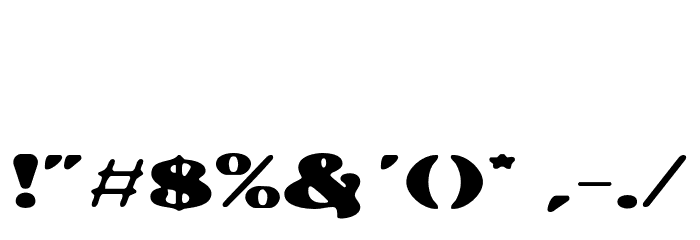 Coachella DEMO Font OTHER CHARS
