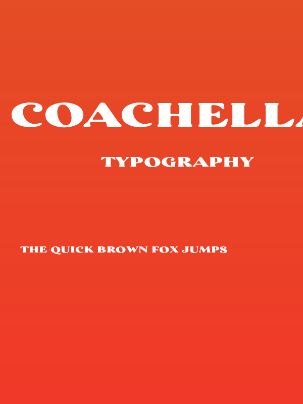 Coachella DEMO Poster