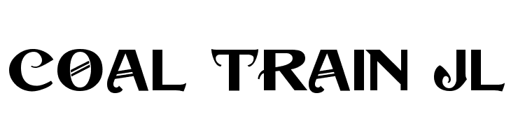 Coal Train JL  Frei Schriftart Herunterladen