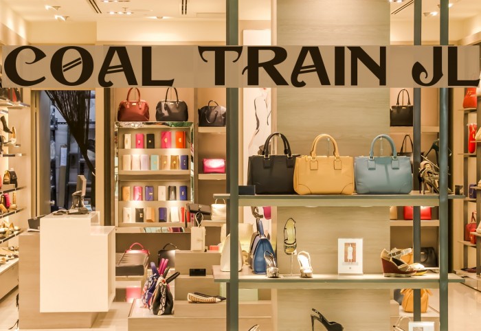 Coal Train JL Font examples