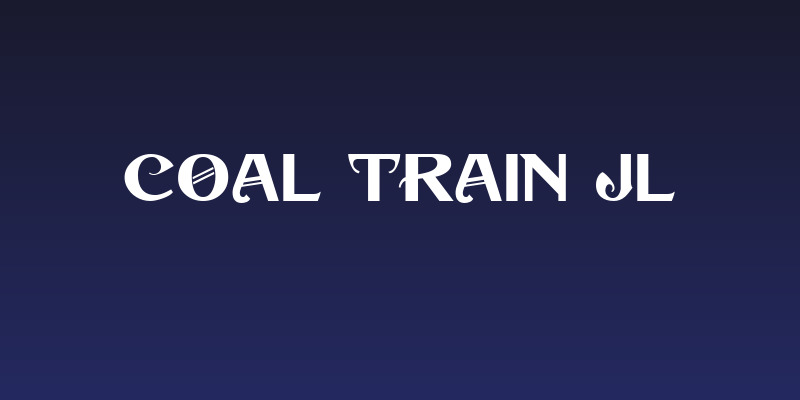 Coal Train JL Social Header