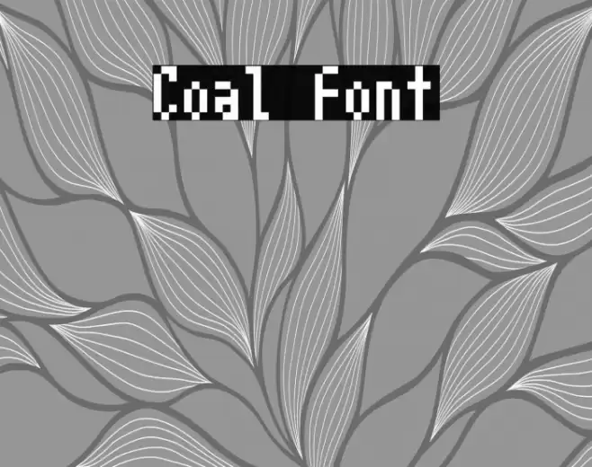 Coal Font examples