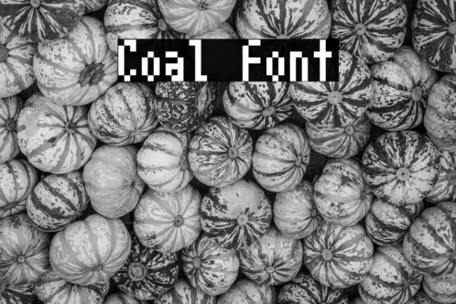 Coal Font examples