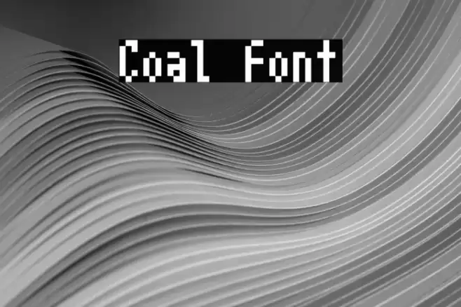 Coal Font examples