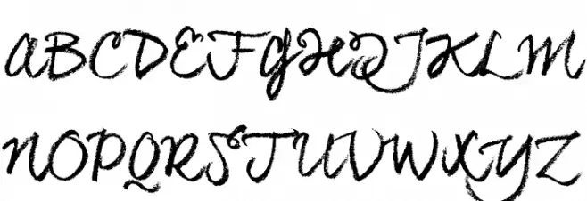 CoalhandLukeTRIAL Schriftart Groß