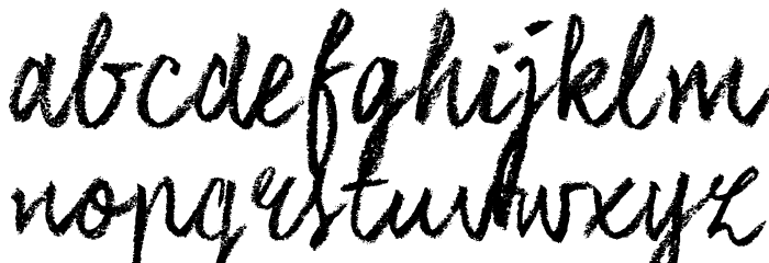 CoalhandLukeTRIAL Font LOWERCASE