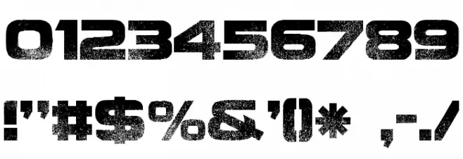 Coalition Font OTHER CHARS