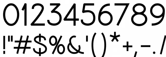 Coamei Bold Font OTHER CHARS