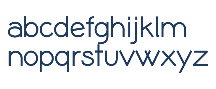 Coamei Bold Lowercase