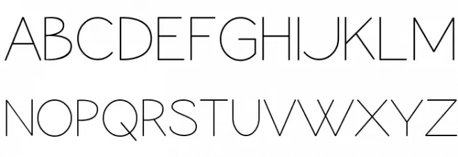 Coamei Light Schriftart Groß