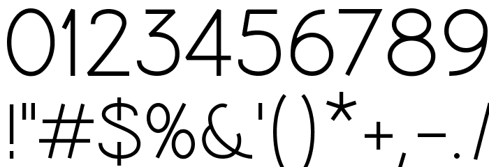 Coamei Regular Font OTHER CHARS