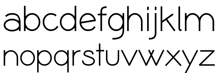 Coamei Regular Font LOWERCASE
