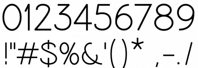 Coamei Font OTHER CHARS