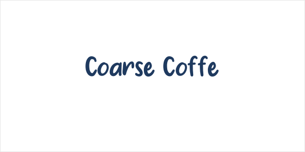 Coarse Coffe Logo