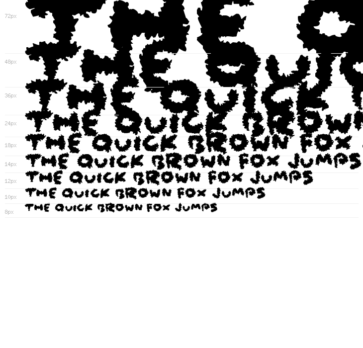 Coarse Fuzz Waterfall