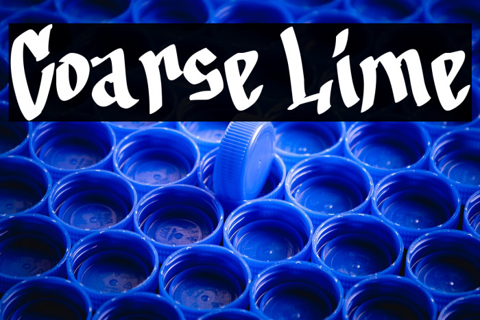 Coarse Lime Example 2