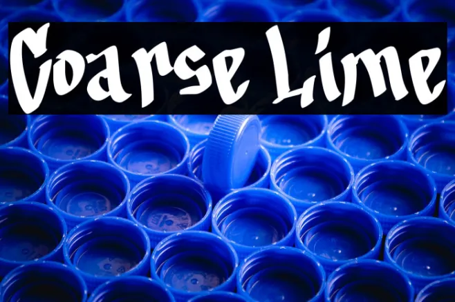 Coarse Lime Example 2