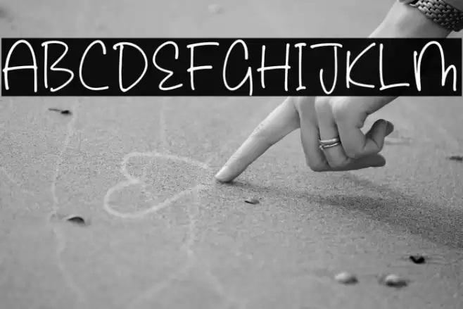 Coashela Notes Font examples